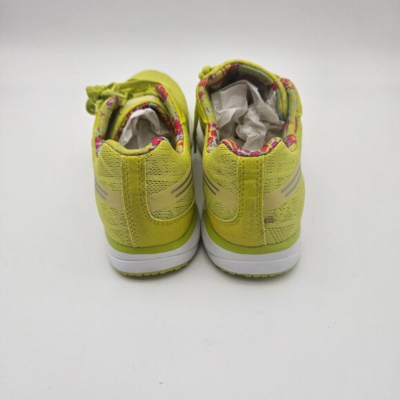 Puma Narita Running Shoe Neon Yellow Womens 9.5 - Picture 6 of 10